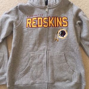 Washington Redskins Gray Hoodie NFL Official